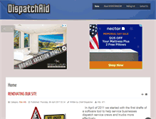 Tablet Screenshot of dispatchaid.com